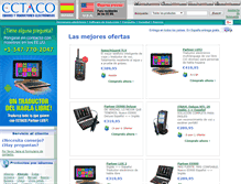Tablet Screenshot of ectaco.com.es