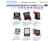 Tablet Screenshot of polish.dictionaries.ectaco.com
